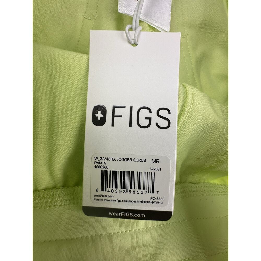 Figs Scrub Jogger Pants Womens Medium Zamora Sea Mist Nurse Medical NEW - Picture 10 of 10